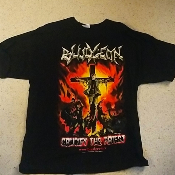 Bludgeon "Crucify The Priest" band T - Picture 1 of 3